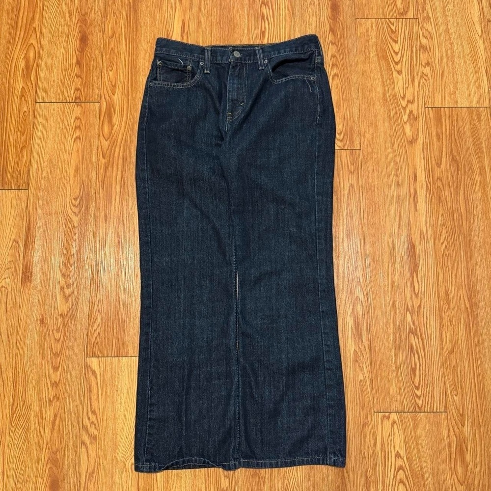 Levi's Men's Jeans 527 Boot‎ Cut Denim Dark Wash Cowboy Measures 31x28